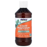 NOW Foods (나우푸드), 액체 마그네슘과 미량 미네랄, 8 fl oz (237 ml)