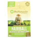 Pet Naturals, 헤어볼, 반려묘용, 츄어블 약 30개, 45g(1.59oz)