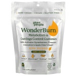 Plant People, wonderBurn®, 신진대사 및 식욕 조절 구미젤리, 잘 익은 망고, 구미젤리 60개