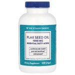The Vitamin Shoppe, 아마씨 오일, 1,000mg, 소프트젤 120정