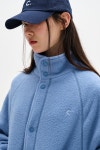 [클로브][23FW clove] Boa Fleece Jacket (Blue) [W CONCEPT]