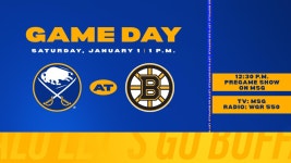 Sharpen Up: January 1, 2022 | Sabres ring in 2022 with game at Bruins