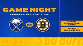 Sharpen Up: April 28, 2022 | Tonight is Buffalos final road game
