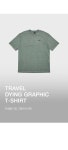 씨엔엔 어패럴(CNN APPAREL) 트래블 다잉 그래픽 티셔츠 DARK MINT - 사이즈 & 후기 | 무신사