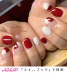 秋/冬/ハンド/ワンカラー/ブロック - r0410のネイルデザイン[No.5844392]｜ネイルブック