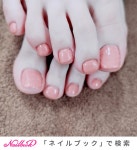 春/夏/オフィス/デート/フット - REVEのネイルデザイン[No.6243780]｜ネイルブック