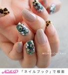 ハンド/アニマル柄/ニュアンス/ボタニカル/ミディアム - MOMOICHI NAILのネイルデザイン[No.6379523]｜ネイルブック