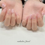 春/卒業式/入学式/ハンド/ミディアム - nailsalon Jewelのネイルデザイン[No.7955331]｜ネイルブック