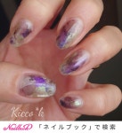 春/デート/女子会/ハンド/たらしこみ - 𝑘𝑖𝑐𝑐𝑜_𝑘.𝑛𝑎𝑖𝑙のネイルデザイン[No.7961951]｜ネイルブック