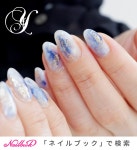 네일오똔느 | ホイル/ネイビーのネイルデザイン｜ネイルブック
