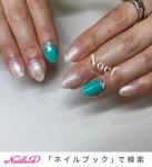 パール/ターコイズ/#nailのネイルデザイン｜ネイルブック