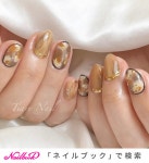 秋/冬/クリスマス/オフィス/ニュアンス - 𝑻𝒊𝒂𝒓𝒚 𝑵𝒂𝒊𝒍　ティアリーネイルのネイルデザイン[No.8467563]｜ネイルブック