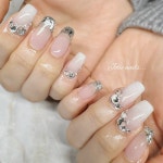 オールシーズン/パーティー/デート/女子会/ハンド - 𝐽𝑜𝑙𝑖𝑒 𝑛𝑎𝑖𝑙𝑠...𝑒𝑟𝑖𝑘𝑜のネイルデザイン[No.... 