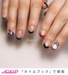 オールシーズン/ライブ/ハンド/フレンチ/ショート - toujours_nailsalonのネイルデザイン[No.8614646]｜ネイルブック