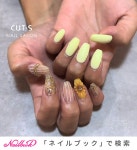 夏/ハンド/3D/ミラー/ひまわり - CUT・S NAIL SALONのネイルデザイン[No.8942992]｜ネイルブック