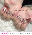 秋/冬/ハンド/シェル/ニュアンス - nail salon NANA（TAMURA）のネイルデザイン[No.9039904]｜ネイルブック