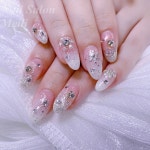 オールシーズン/ハンド/ミディアム/ピンク/メタリック - NAIL SALON MEILI（メイリー）大宮駅西口のネイルデザイン[No.9208741]... 