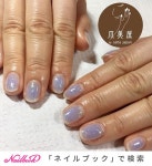 水色/アースカラー/winternailのネイルデザイン｜ネイルブック