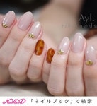 秋/オフィス/デート/女子会/ハンド - Ayl. nailsalon&schoolのネイルデザイン[No.3562443]｜ネイルブック