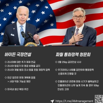 바이든 국정연설 / 파월 통화정책 청문회 요약 - 자유게시판 - 코인판