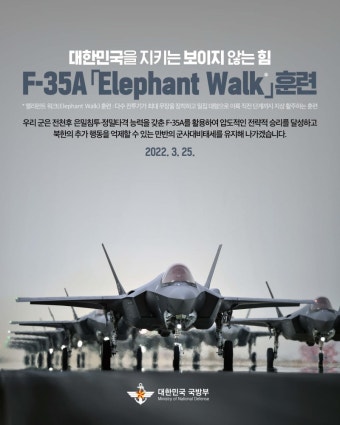 오늘자 공군 엘리펀트 워크 훈련 실시...gif - 자유게시판 - 코인판