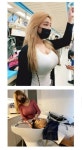 남자 손님이 끊기지 않는 미용사 누나 - 폰카갤러리 - 코인판