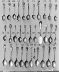 Souvenir spoon with view of Cathedral de Notre Dame des Flots and finial in form of the arms of Le Havre | French | The... 