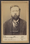 35 ans, né le 11/3/59 à Poitiers. Clerc de notaire. Anarchiste. 2/7/94. | The Metropolitan Museum of Art Alphonse Bertillon... 