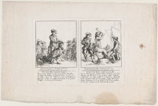 Burgoyne à Saratoga, le 17 Octobre, 1777; and Le Général Cornwallis à Yorck, le 19 Octobre, 1781 - The Metropolitan Museum of Art