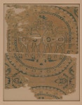 Textile with Horned Animals in a Pearl Roundel - China (Xinjiang Autonomous Region, Central Asia) - The Metropolitan Museum of Art