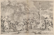 Salvator Rosa | The crucifixion of Polycrates the tyrant after his capture by the Persians | The Metropolitan Museum of Art