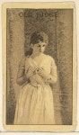 Issued by Goodwin & Company | Actress from the Old Judge series (N167) for Old Judge Cigarettes | The Metropolitan Museum of Art