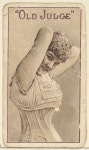Issued by Goodwin & Company | Actress from the Old Judge series (N167) for Old Judge Cigarettes | The Metropolitan Museum of Art