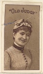 Issued by Goodwin & Company | Actress from the Old Judge series (N167) for Old Judge Cigarettes | The Metropolitan Museum of Art