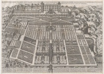 Attributed to Giovanni Ambrogio Brambilla | Tivoli Palace and Gardens, from Speculum Romanae Magnificentiae | The Metropolitan... 