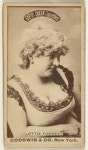 Issued by Goodwin & Company | Lottie Forrest, from the Actors and Actresses series (N171) for Gypsy Queen Cigarettes | The... 