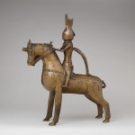 Aquamanile in the Form of a Knight onHorseback | German, Lower Saxony (?) | The Metropolitan Museum of Art