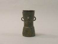 Lime Container in the Form of a Mloko Drum | Indonesia (Java, Lumajang, Pasiran) | Bronze and Iron Age period | The... 