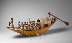 Travelling Boat being Rowed | Middle Kingdom | The Metropolitan Museum of Art