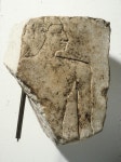 Relief fragment of mans upper body - Middle Kingdom - The Metropolitan Museum of Art