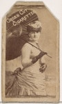 | Annie Pixley, from the Actors and Actresses series (N145-1) issued by Duke Sons & Co. to promote Cross Cut Cigarettes | The... 