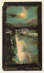 | Niagara Falls, from the Transparencies series (N137) issued by W. Duke, Sons & Co. to promote Honest Long Cut Tobacco | The... 