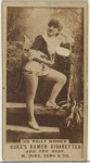 - Card Number 328, Polly Winner, from the Actors and Actresses series (N145-5) issued by Duke Sons &amp; Co. to promote Cameo... 