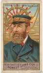| Frederick Watkins, from the Sea Captains series (N127) issued by Duke Sons & Co. to promote Honest Long Cut Tobacco | The... 