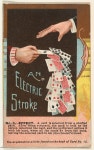 | Number 6, An Electric Stroke, from the Tricks with Cards series (N138) issued by W. Duke, Sons & Co. to promote Honest Long Cut... 