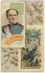 Sherman, from the Histories of Generals series (N114) issued by W. Duke, Sons & Co. to promote Honest Long Cut Smoking and... 