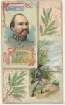 Morgan, from the Histories of Generals series (N114) issued by W. Duke, Sons & Co. to promote Honest Long Cut Smoking and Chewing... 