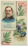 | A Short History: General Irvin McDowell, from the Histories of Generals series (N114) issued by W. Duke, Sons & Co. to promote... 