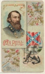 | A Short History: General Ambrose Powell Hill, from the Histories of Generals series (N114) issued by W. Duke, Sons & Co. to... 