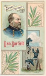 | A Short History of General James Garfield, from the Histories of Generals series (N114) issued by W. Duke, Sons & Co. to... 